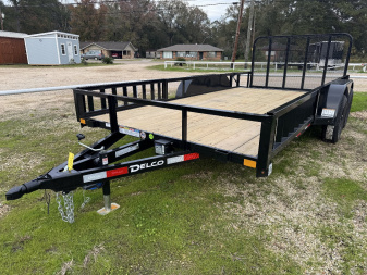New 2025 Delco Trailers U6 83"x16'ft Utility Trailer
