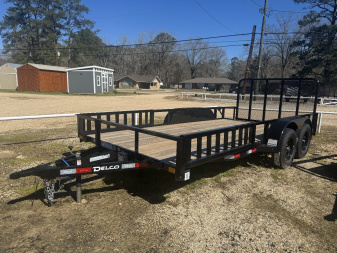 New 2025 Delco Trailers U6 83"x16'ft Utility Trailer
