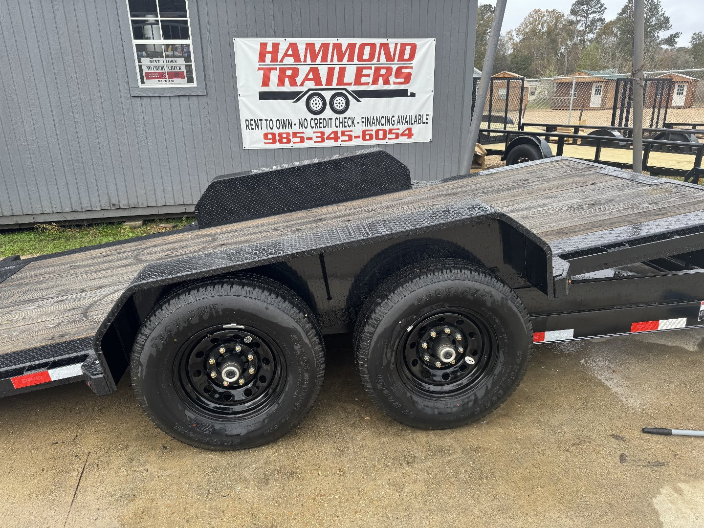 New 2024 Delco Trailers T3 83"x20' Tilt Trailer