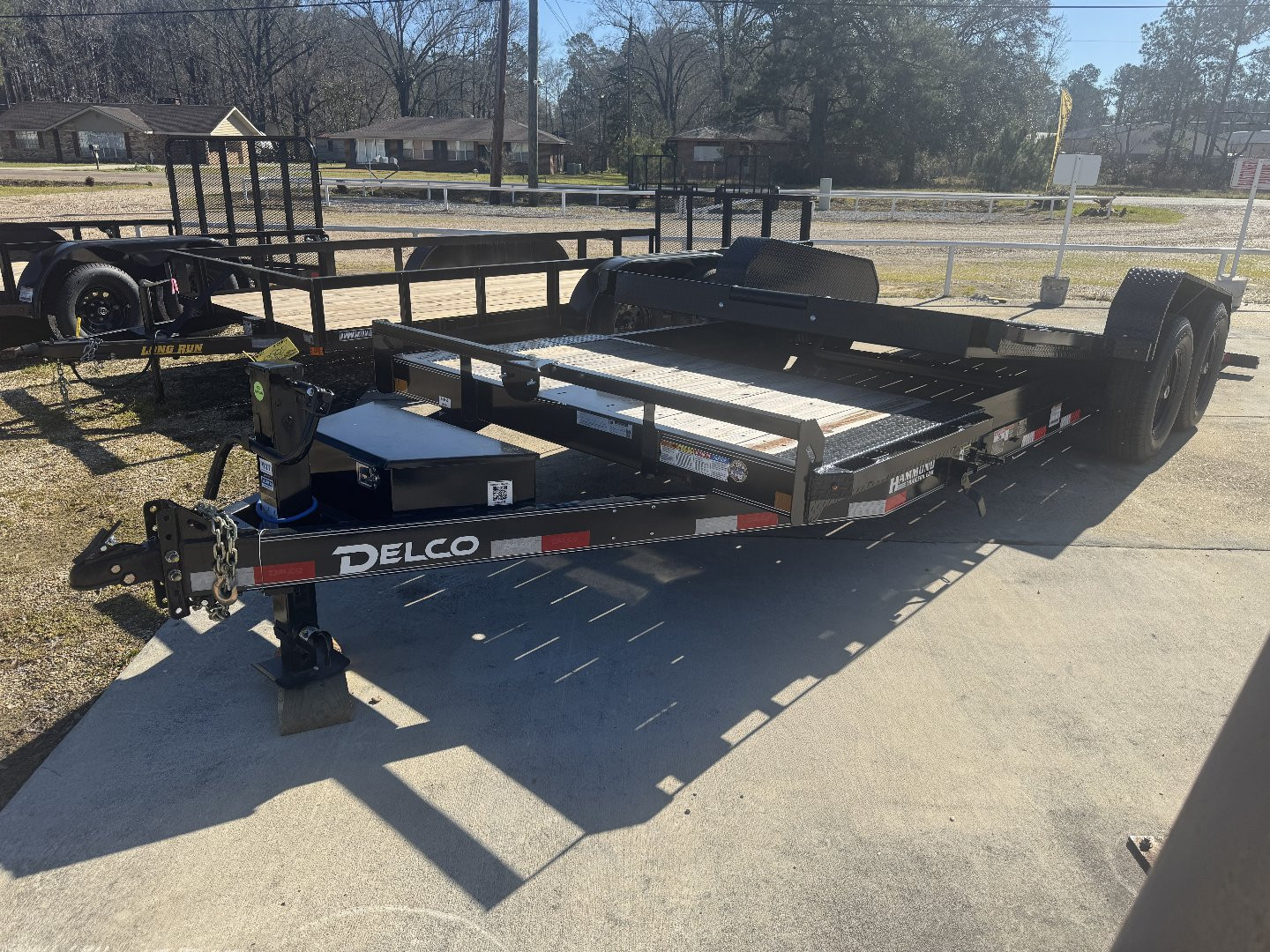 New 2024 Delco Trailers T3 83"x20' Tilt Trailer