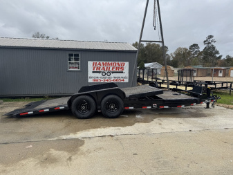 New 2024 Delco Trailers T3 83"x20' Tilt Trailer