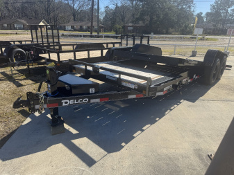 New 2024 Delco Trailers T3 83 x20' Tilt Trailer