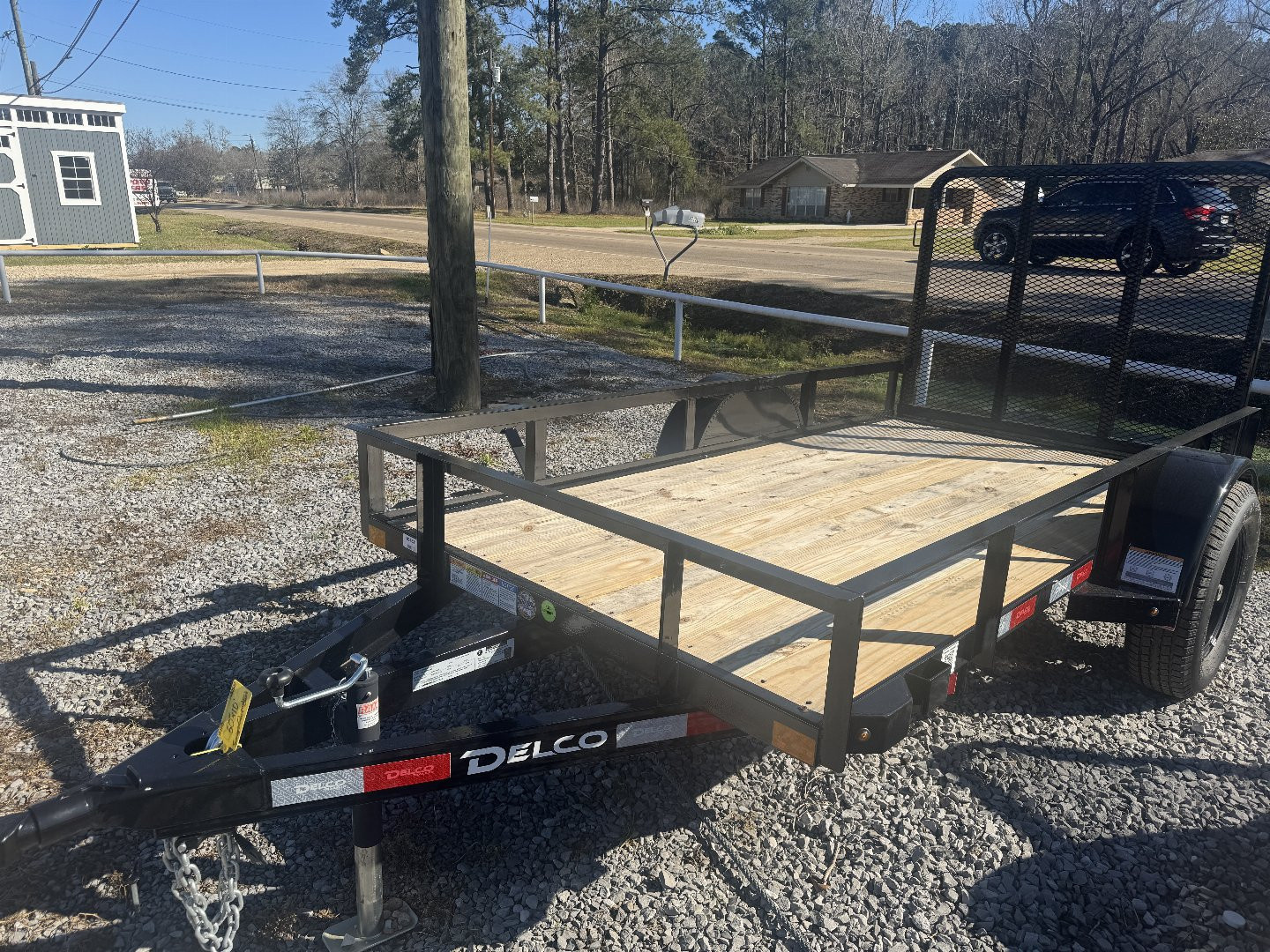 New 2025 Delco Trailers 5’x10' Utility Trailer