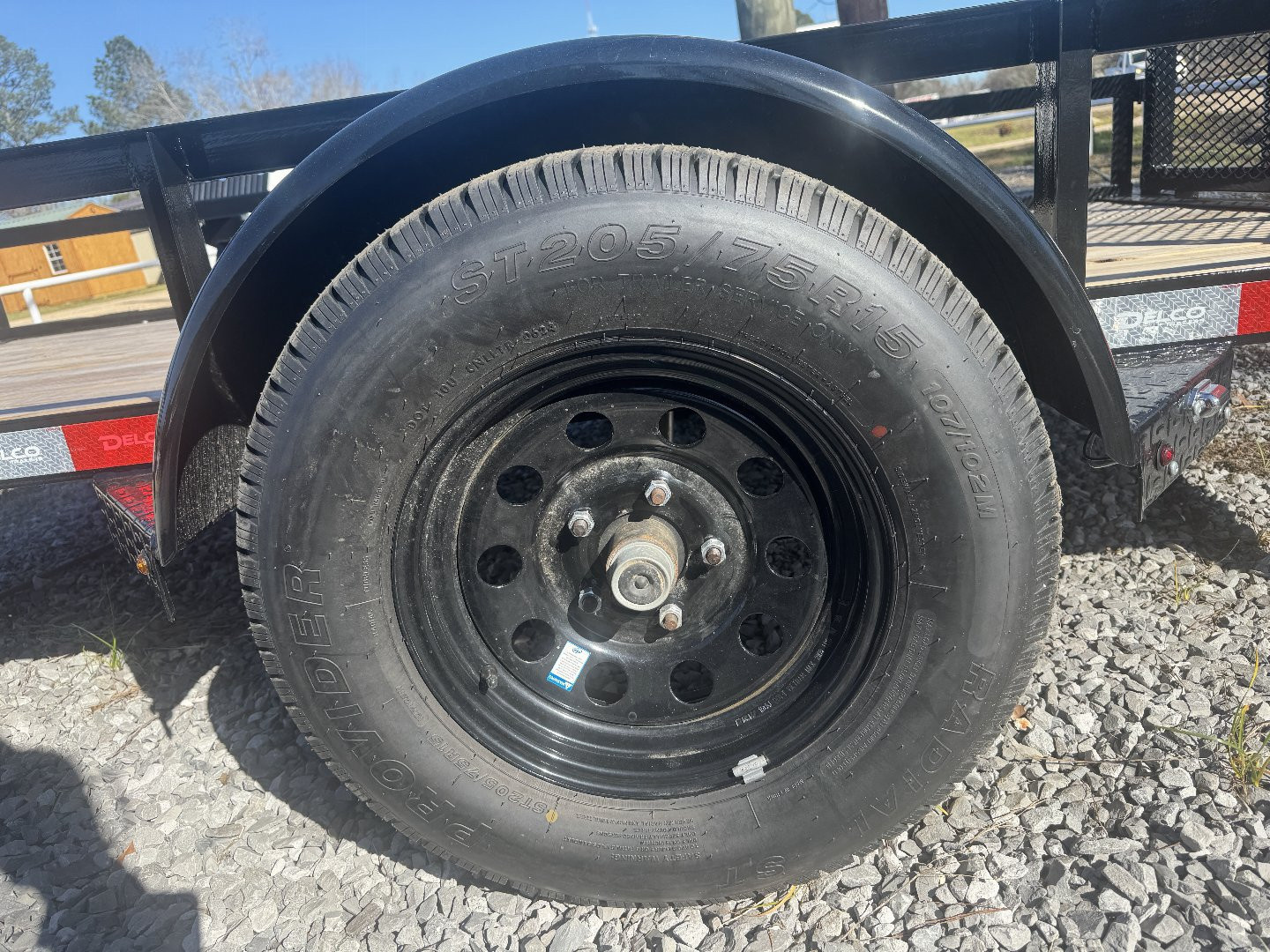 New 2025 Delco Trailers 5’x10' Utility Trailer