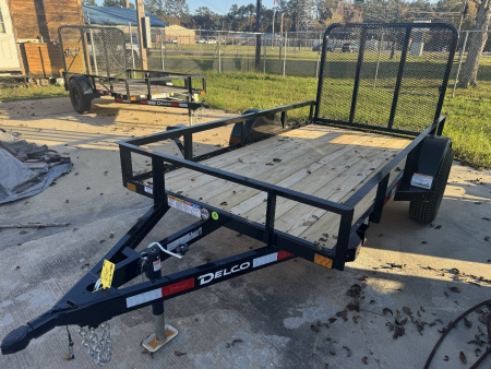 New 2025 Delco Trailers 5’x10' Utility Trailer