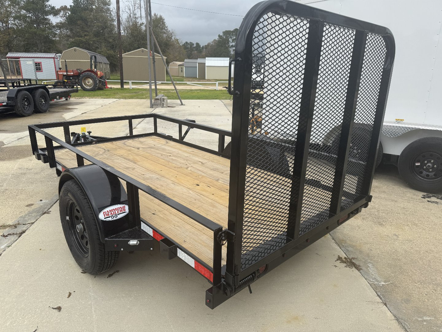 New 2025 Delco Trailers 5’ x10' Utility Trailer