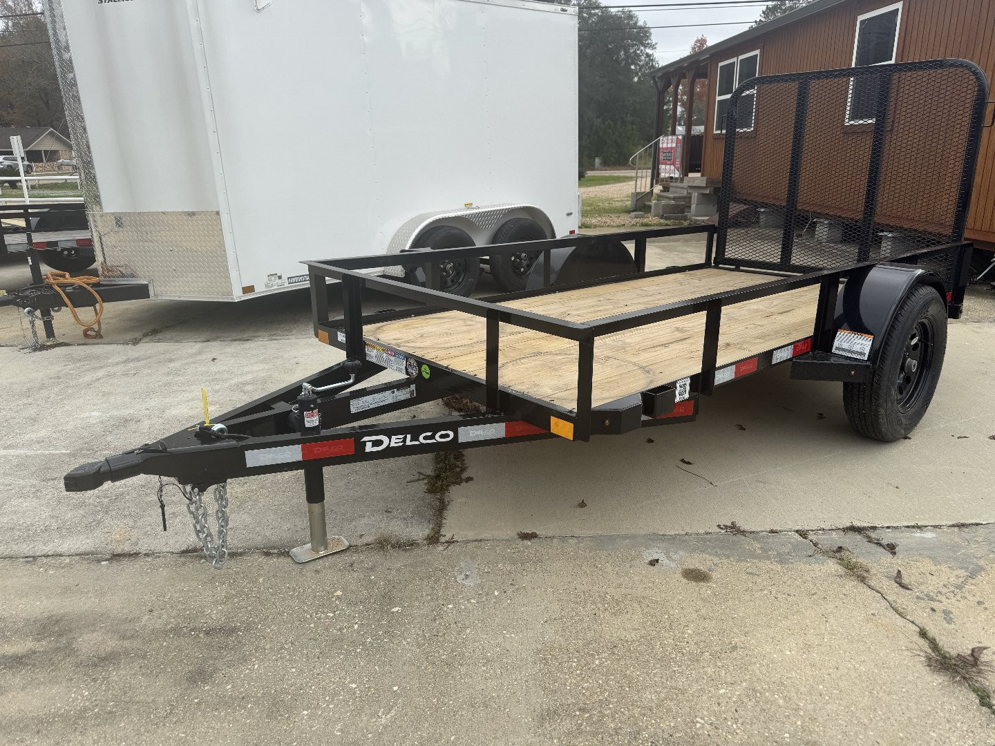 New 2025 Delco Trailers 5’ x10' Utility Trailer