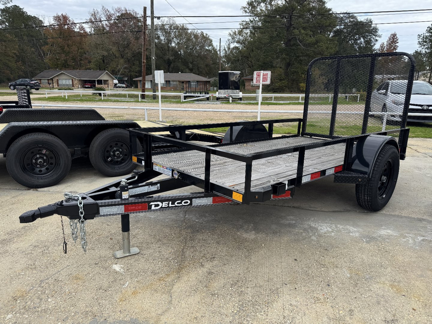 New 2024 Delco Trailers 5’ x10' Utility Trailer
