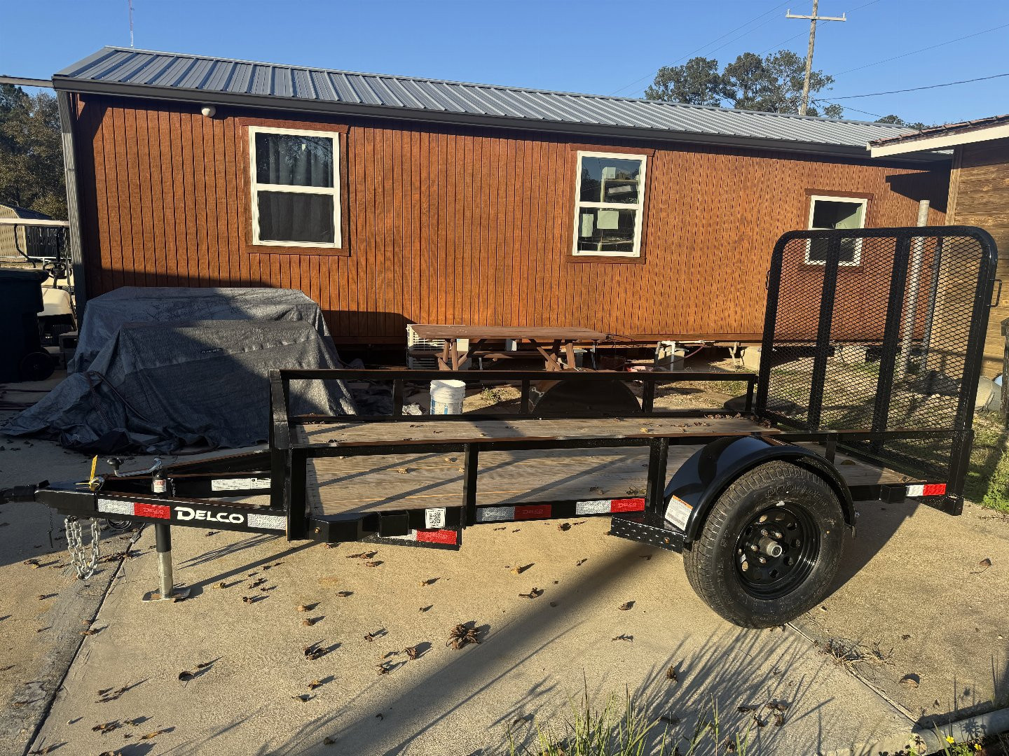 New 2025 Delco Trailers 60"x10' Utility Trailer