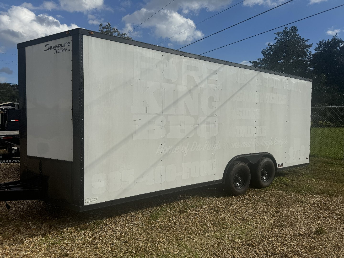 Used 2022 PowerLine Cargo 8.5x20' Cargo / Enclosed Trailer