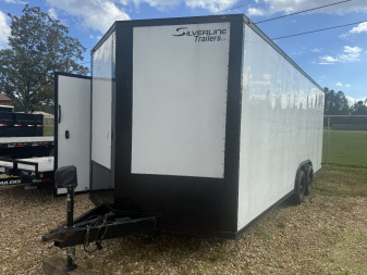 Used 2022 PowerLine Cargo 8.5x20' Cargo / Enclosed Trailer