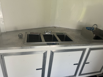 Used 2022 PowerLine Cargo 8.5x20' Cargo / Enclosed Trailer