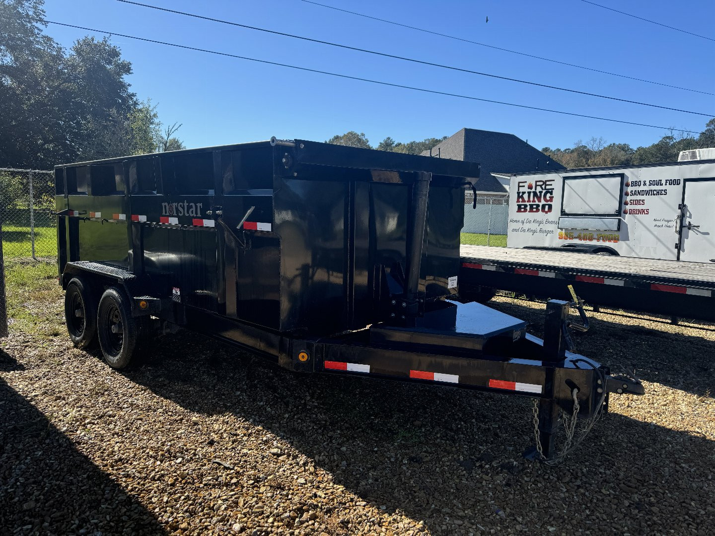 Used 2023 Norstar 83"x14’ Telescopic Dump Trailer