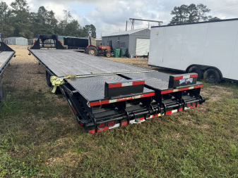 Used 2024 Texas Bragg Trailers Deckover Trailer 102"x35'