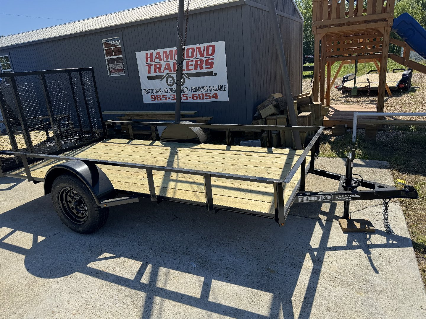 New 2024 BYE-RITE TRAILERS 6x12 Angle Top Utility Trailer for sale in ...