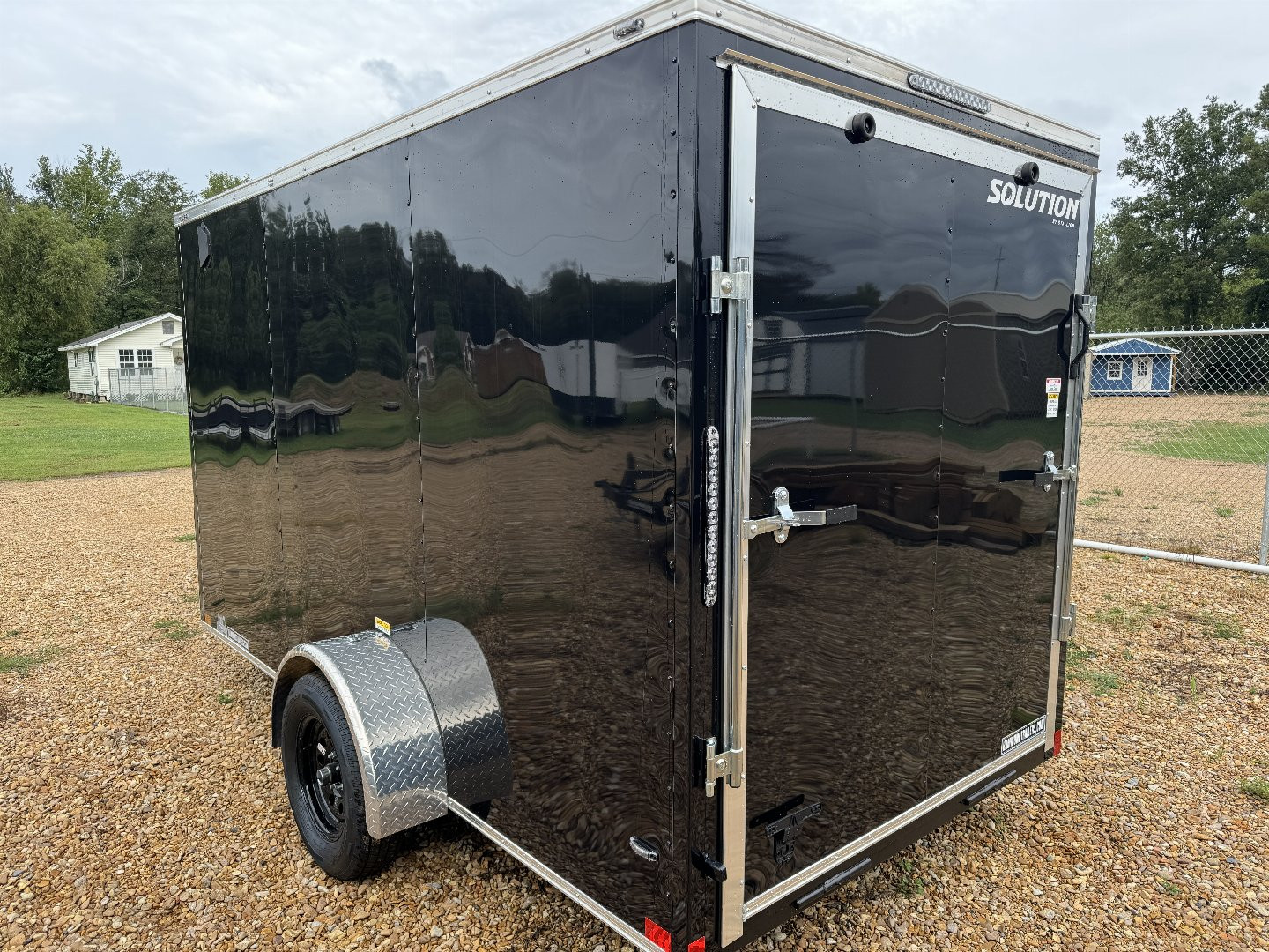 New 2024 STALLION MANUFACTURING LLC 6x12 Cargo / Enclosed Trailer