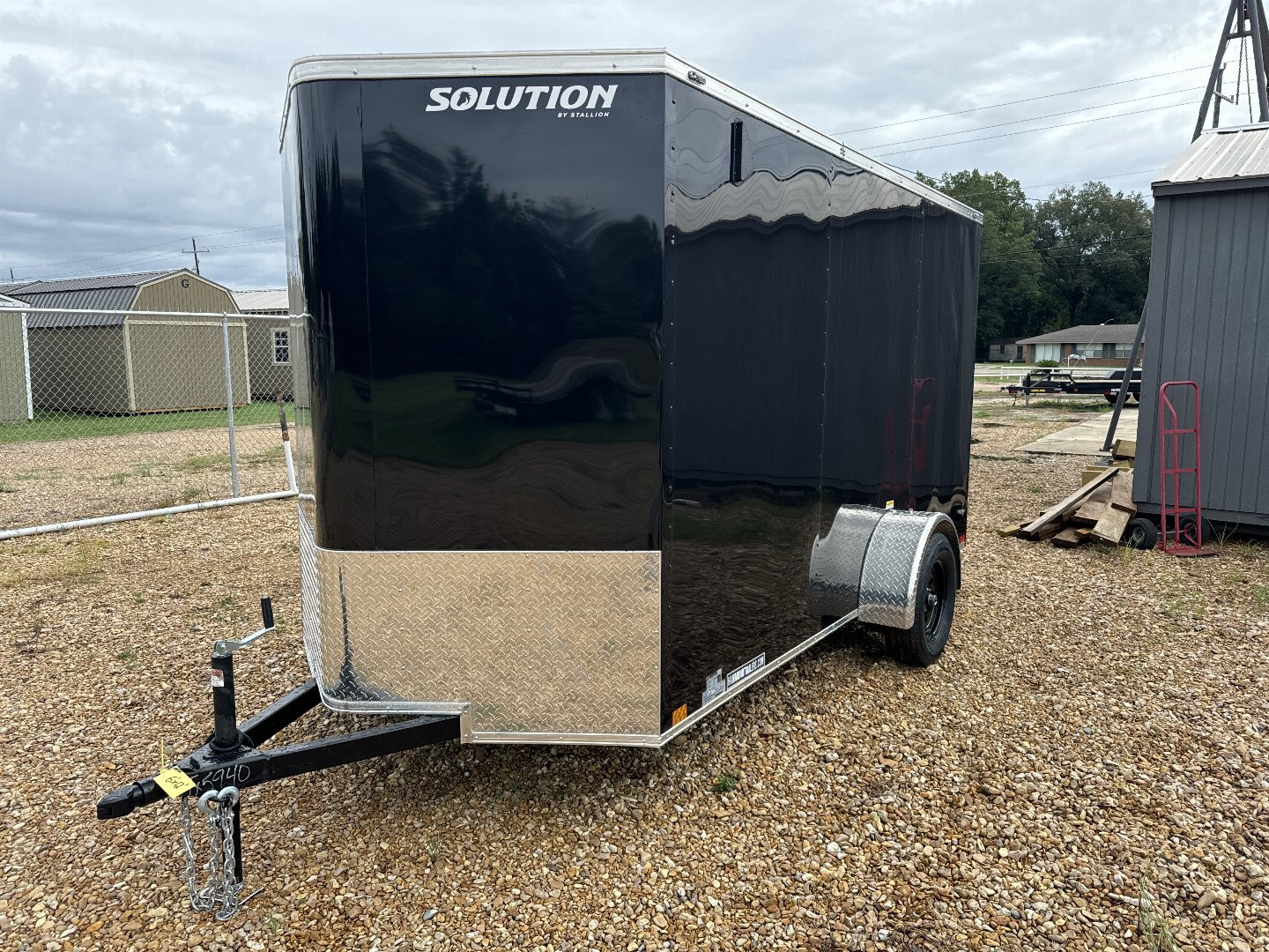 New 2024 STALLION MANUFACTURING LLC 6x12 Cargo / Enclosed Trailer