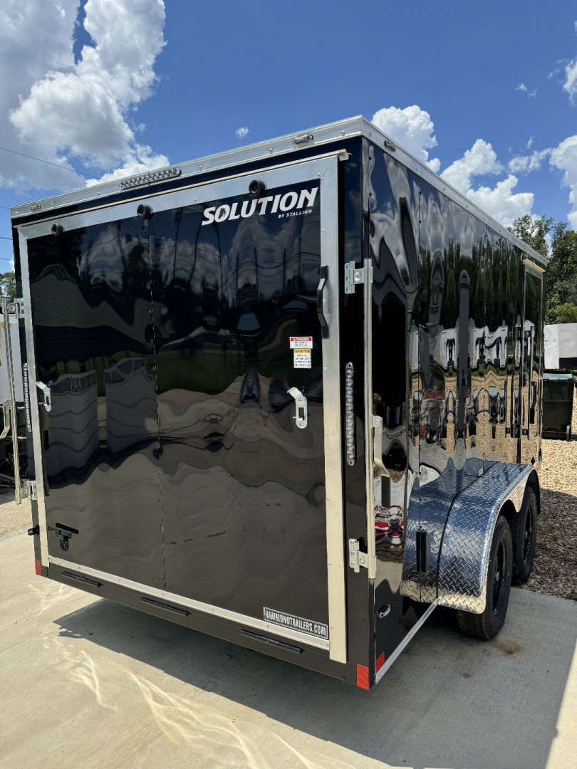 New 2024 STALLION MANUFACTURING LLC 7x14 Cargo / Enclosed Trailer