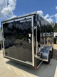 New 2024 STALLION MANUFACTURING LLC 7x14 Cargo / Enclosed Trailer