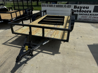 New 2024 Bye-Rite Trailers 6x12 TUBE Top Utility Trailer