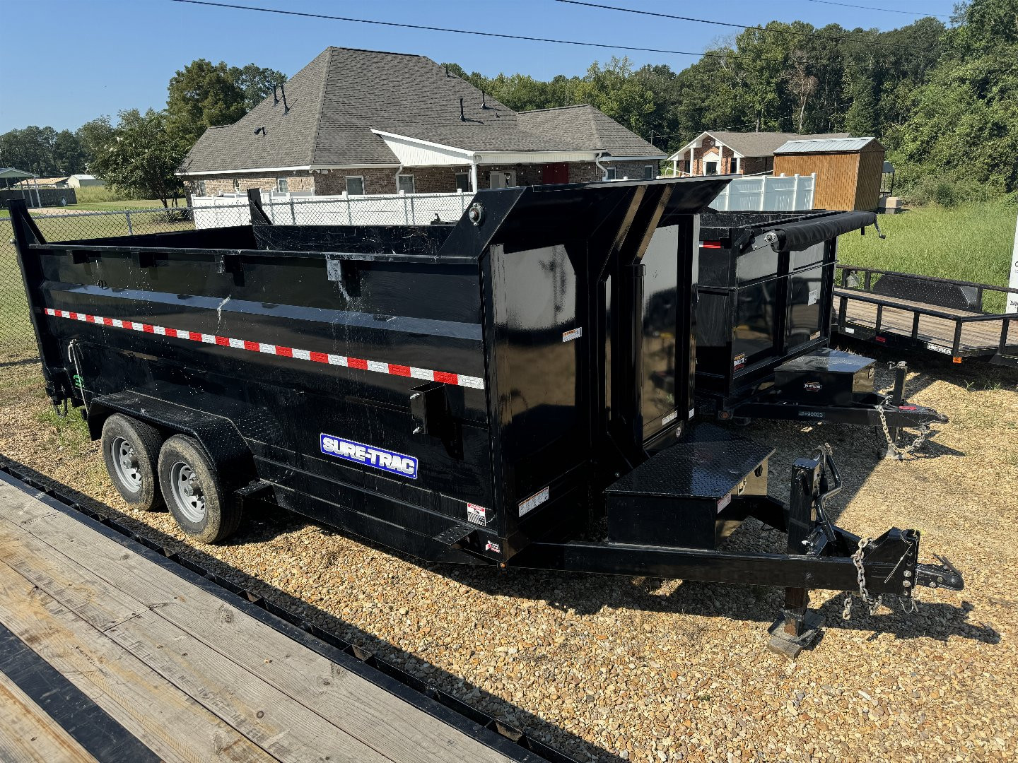 Used 2023 Sure-Trac 82”x16’ft Dump Trailer