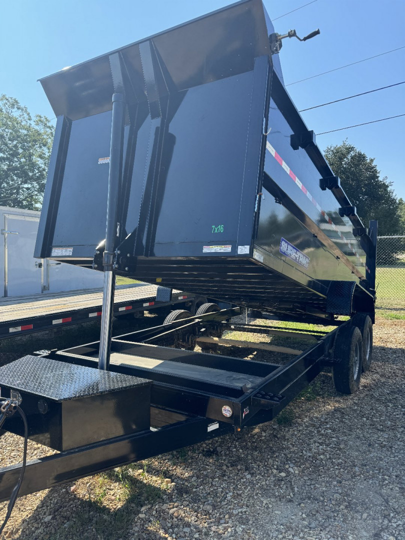 Used 2023 Sure-Trac 82”x16’ft Dump Trailer