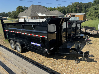 Used 2023 Sure-Trac 82”x16’ft Dump Trailer