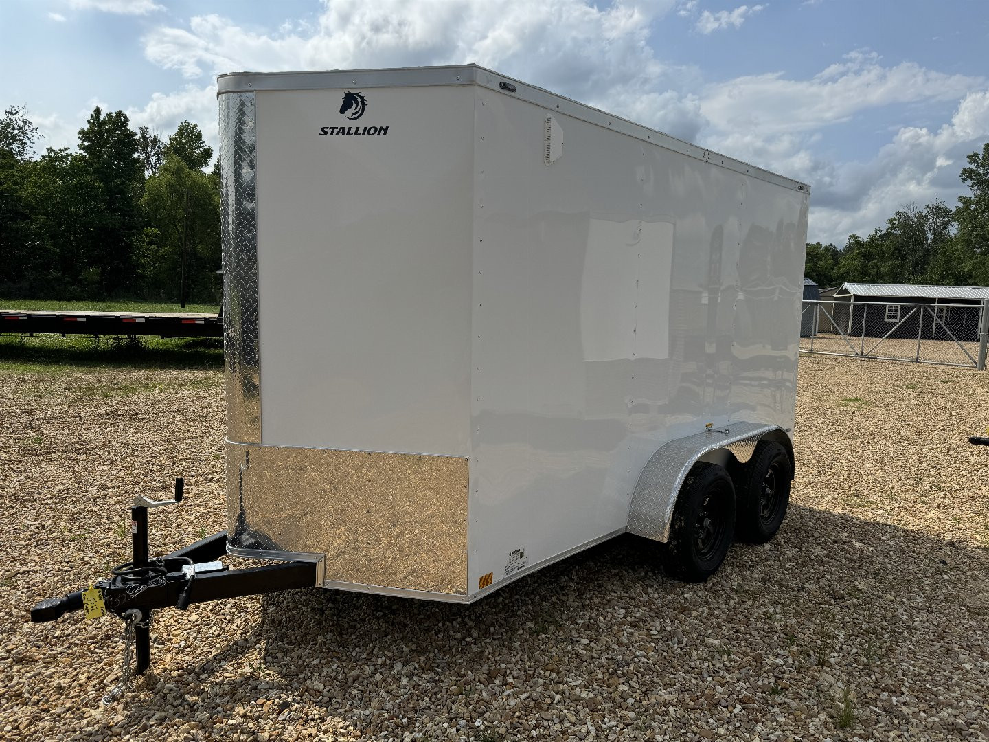 New 2024 STALLION MANUFACTURING LLC 6x12 Cargo / Enclosed Trailer