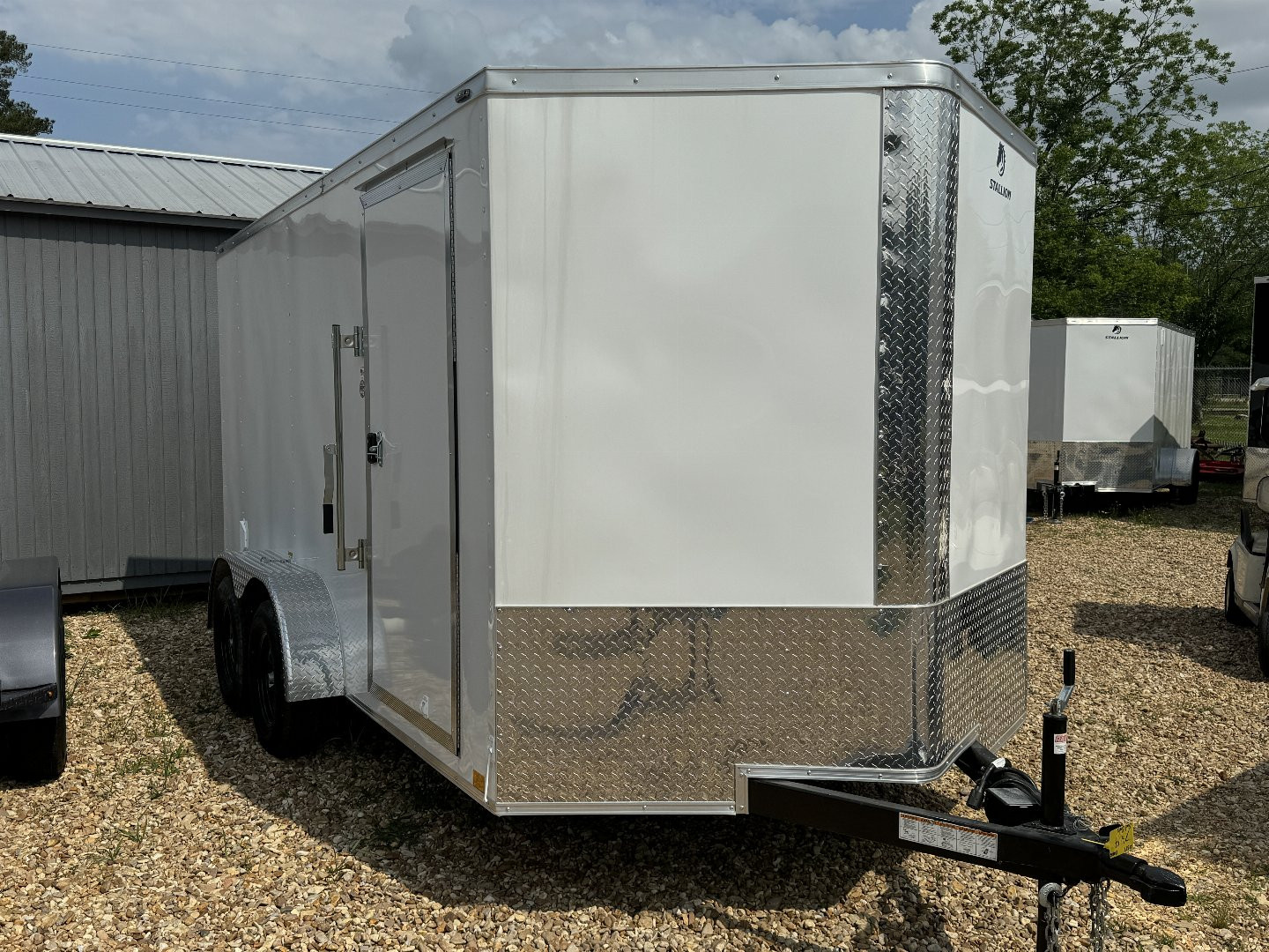 New 2024 STALLION MANUFACTURING LLC 7x14 Cargo / Enclosed Trailer