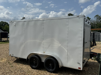 New 2024 STALLION MANUFACTURING LLC 7x14 Cargo / Enclosed Trailer