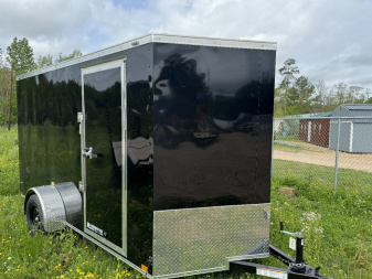 New 2024 STALLION MANUFACTURING LLC 6x12 Cargo / Enclosed Trailer