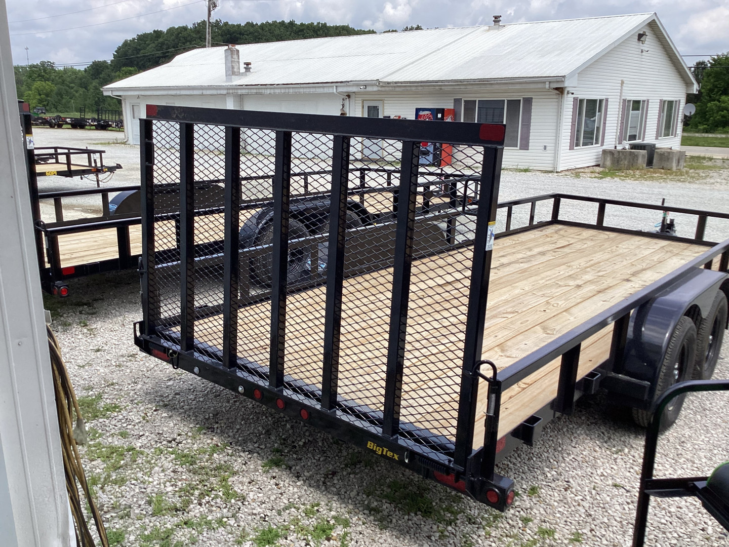 New 2026 Big Tex Trailers 70PI18 Utility Trailer