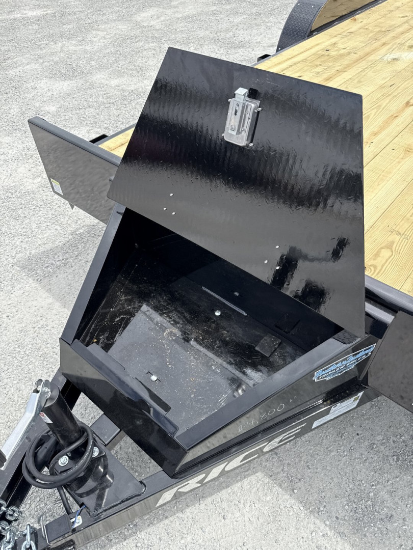 New 2025 Rice Trailers 7K 16'+2' Car Hauler