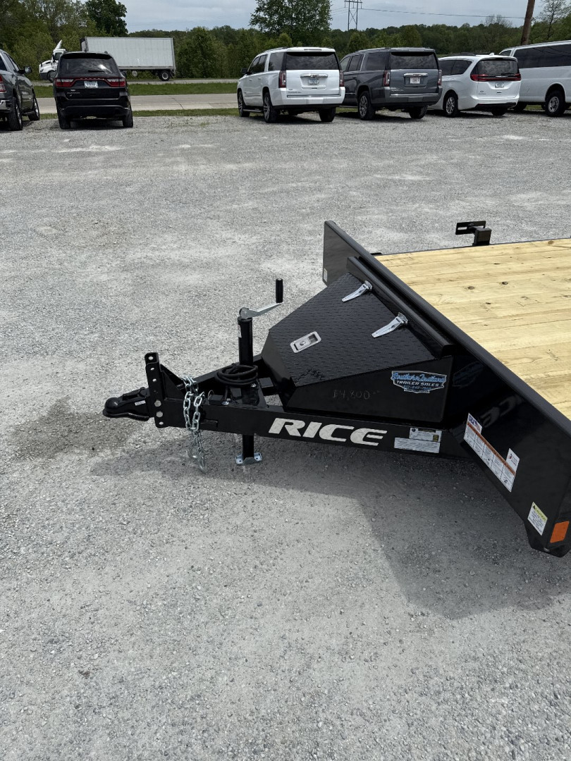 New 2025 Rice Trailers 7K 16'+2' Car Hauler