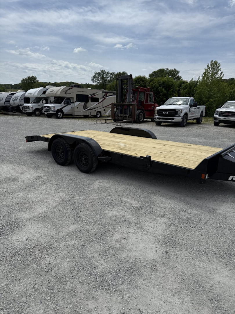 New 2025 Rice Trailers 7K 16'+2' Car Hauler