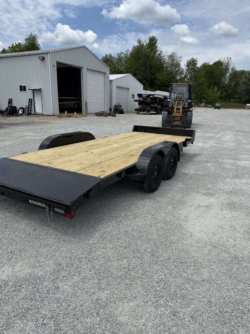 New 2025 Rice Trailers 7K 16'+2' Car Hauler