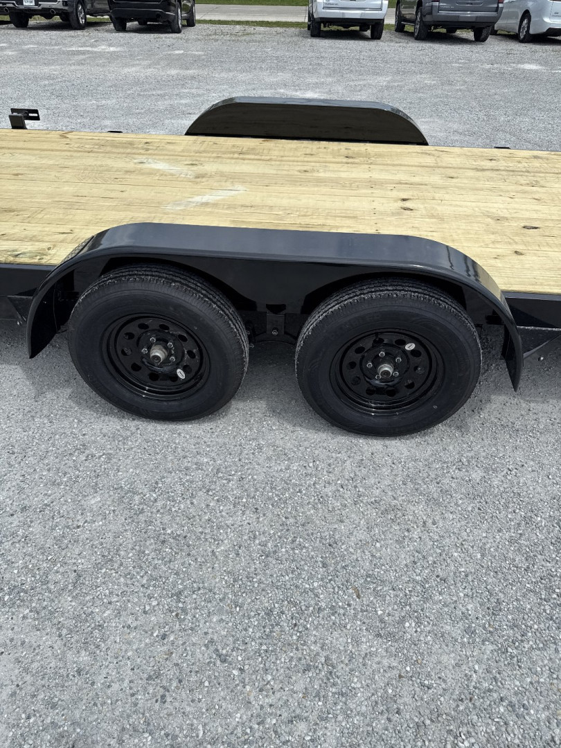 New 2025 Rice Trailers 7K 16'+2' Car Hauler