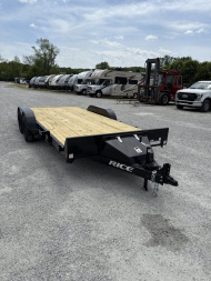 New 2025 Rice Trailers 7K 16'+2' Car Hauler