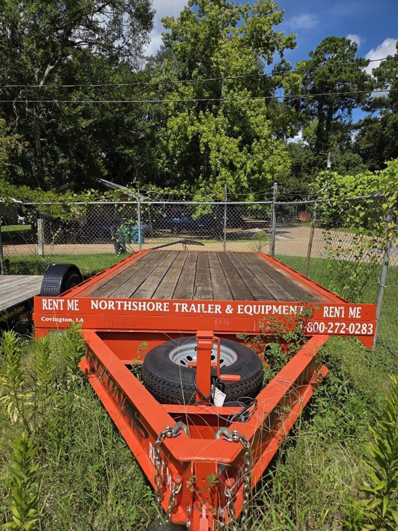 New 2022 Falcon Trailers 8.05x16 Deckover Trailer