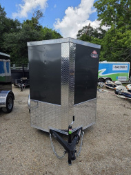New 2026 Rock Solid Cargo 5x8 SA Cargo / Enclosed Trailer