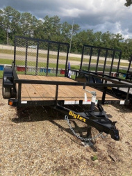 New 2025 Big Tex Trailers 6.05x10 35SA Utility Trailer