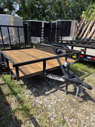New 2025 Falcon Trailers 6.10x12 SD Utility Trailer