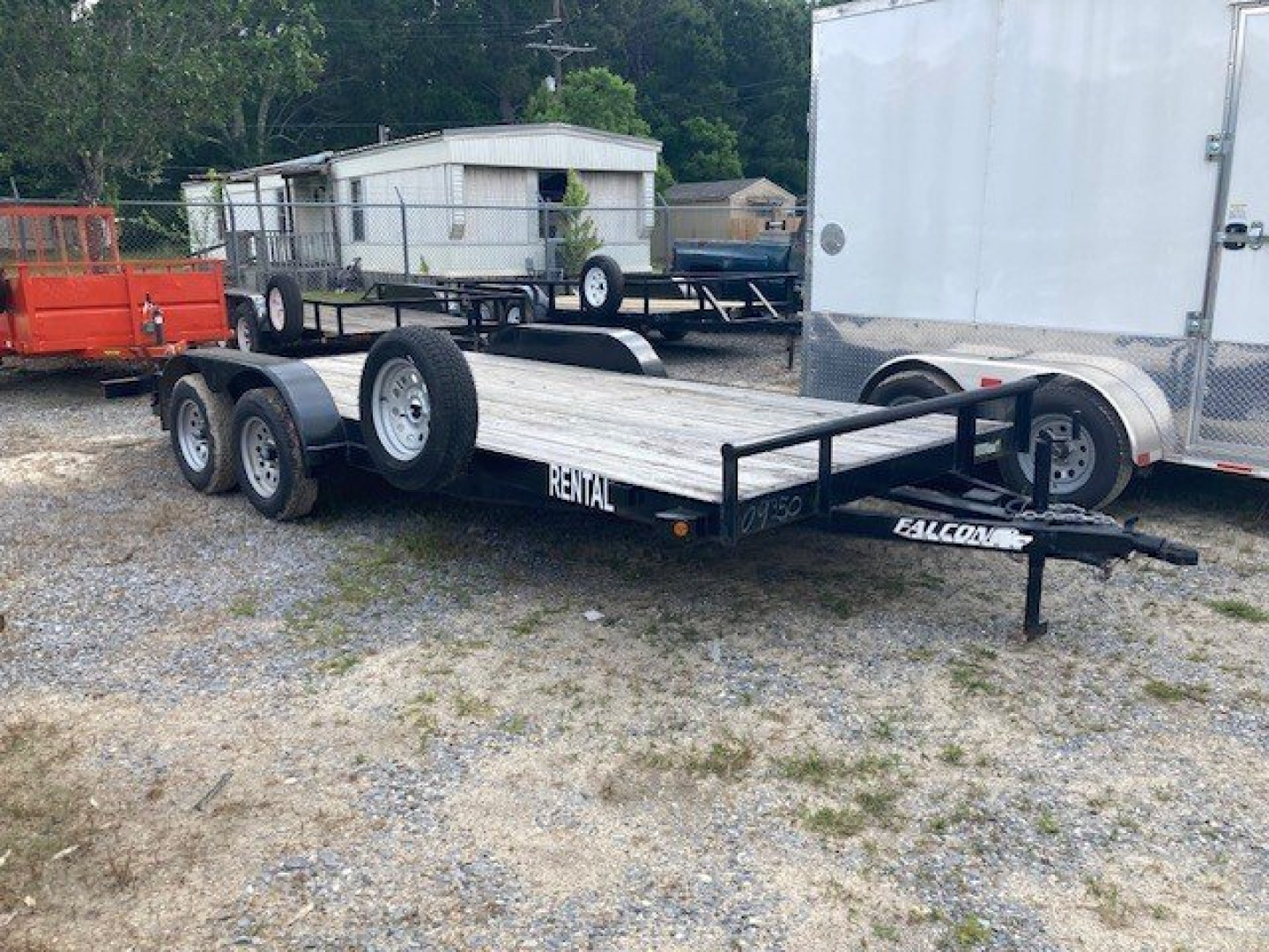 Used 2022 Falcon Trailers 6.10x18 CH Car Hauler