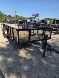 New 2025 FALCON TRAILERS 6.05x18 Landscape Landscape Trailer