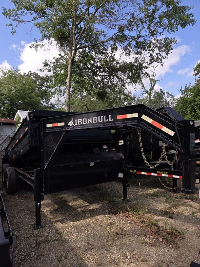 New 2022 Iron Bull 6.10x14 DTG Dump Trailer