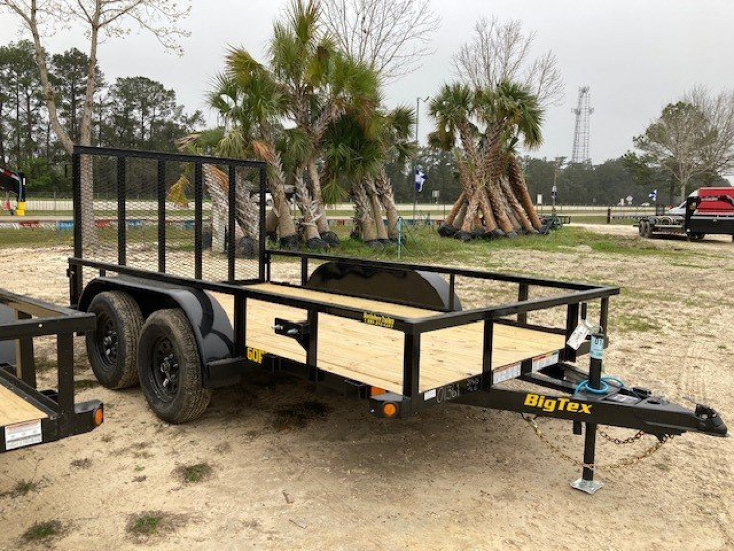 New 2025 Big Tex Trailers 77"x12' 60PI Utility Trailer
