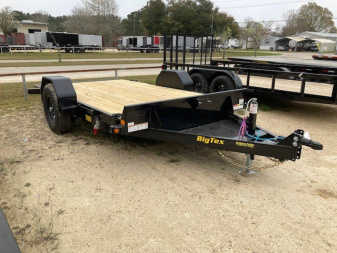 New 2025 Big Tex Trailers 81 x13' 70ST Tilt Trailer