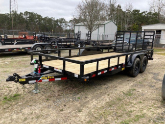 New 2025 Big Tex Trailers 83 x18 10PI Utility Trailer