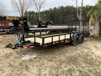 New 2025 Big Tex Trailers 83 x18 10PI Utility Trailer