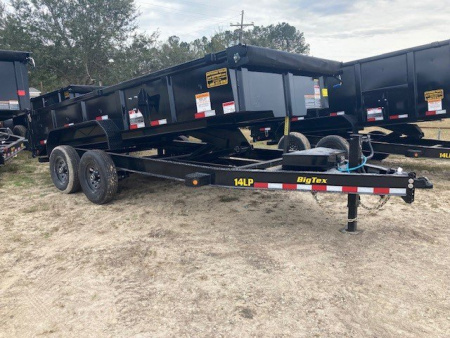 New 2025 Big Tex Trailers 7x16 14LP Dump Trailer
